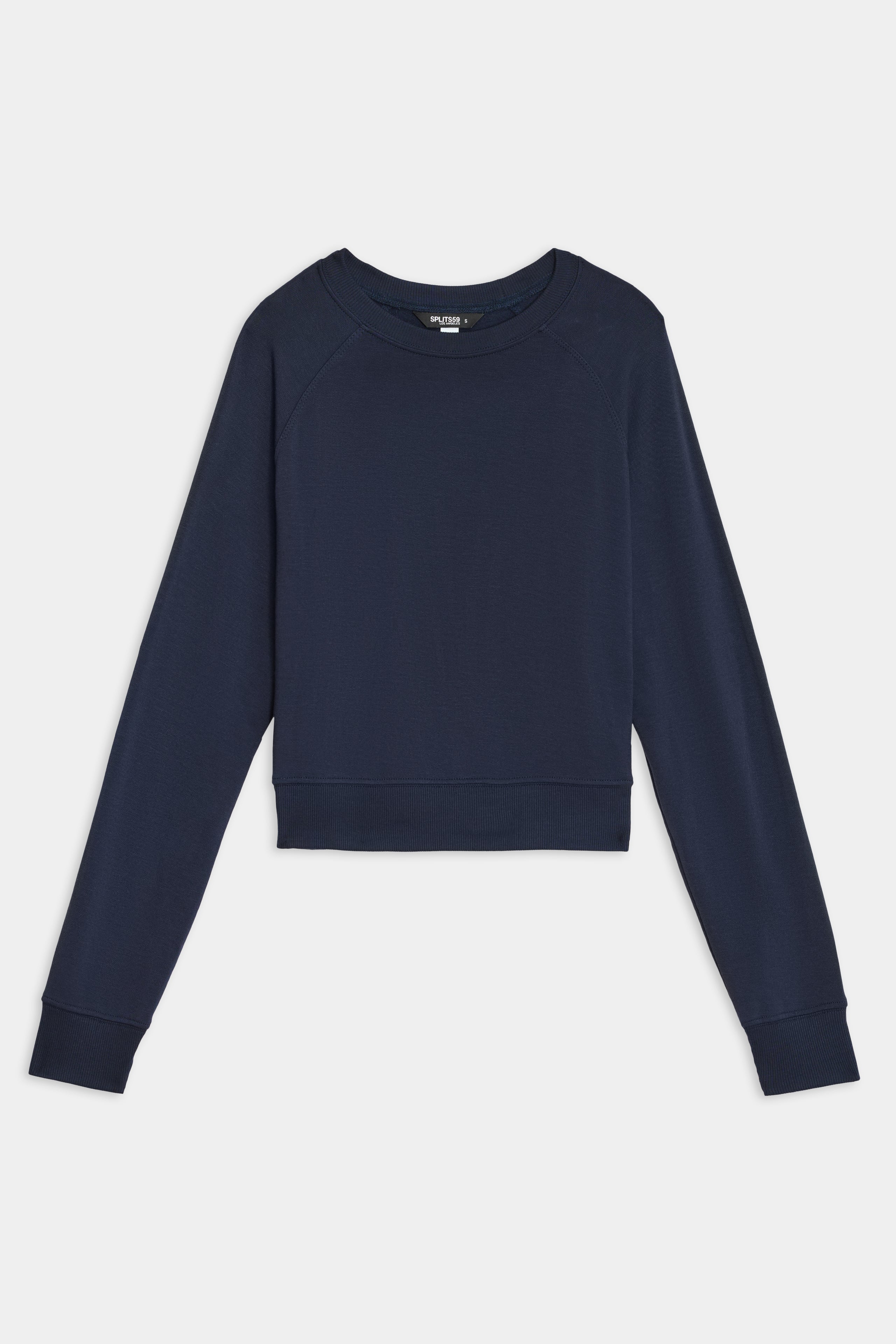 Brooks Fleece Long Sleeve Sweatshirt - Indigo – SPLITS59