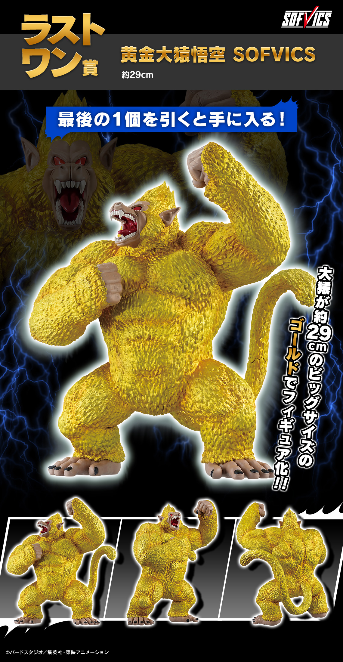 タ*ビ様 ドラゴンボール 一番くじ 神龍、黄金大猿 ドラゴンボール：大