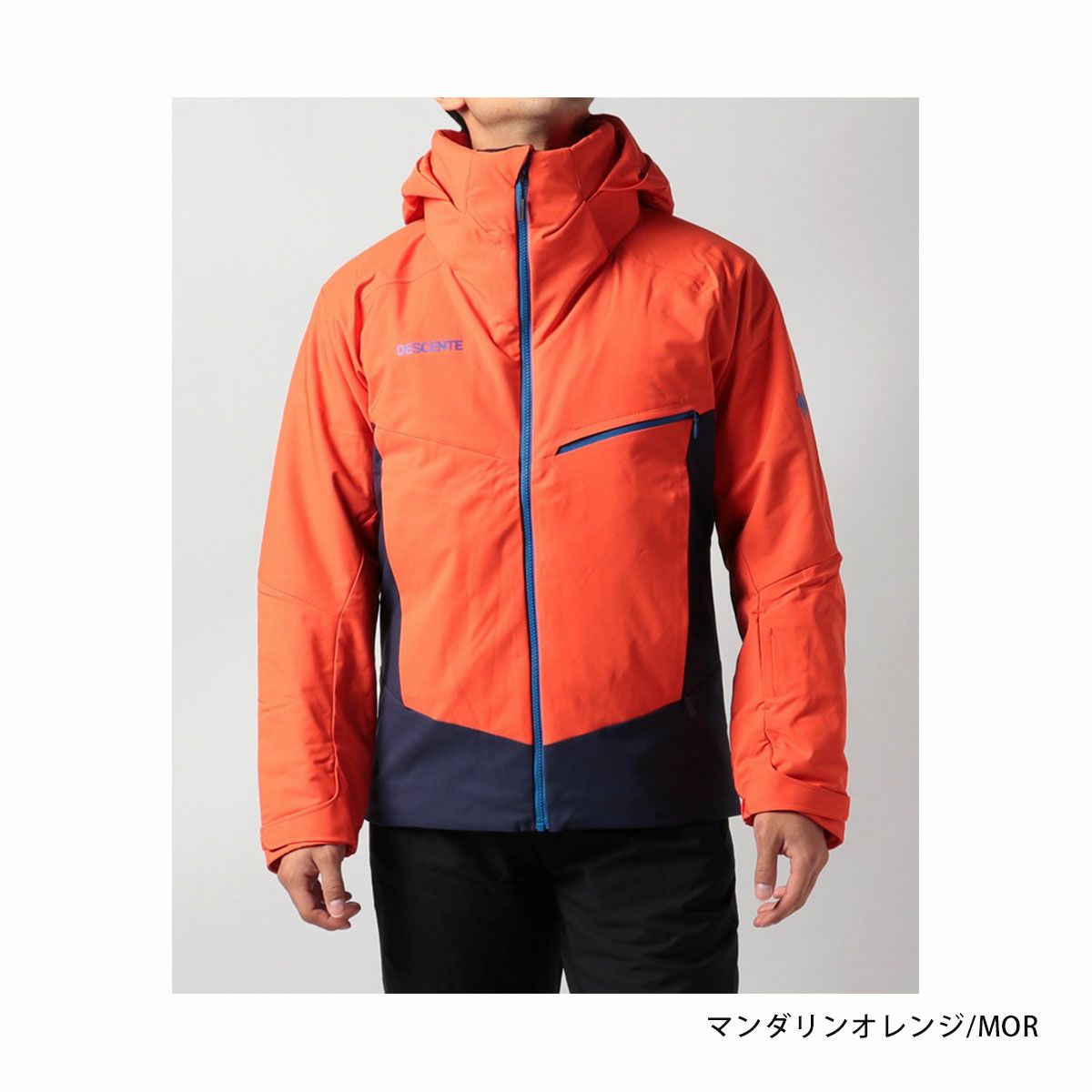 ✨激レア✨ 【DESCENTE】 デサント スキーウェア オレンジ×グレー 上下