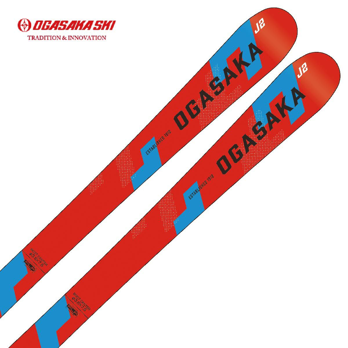 OGASAKA オガサカ スキー板 キッズ ジュニア ＜2026＞ JUNIOR