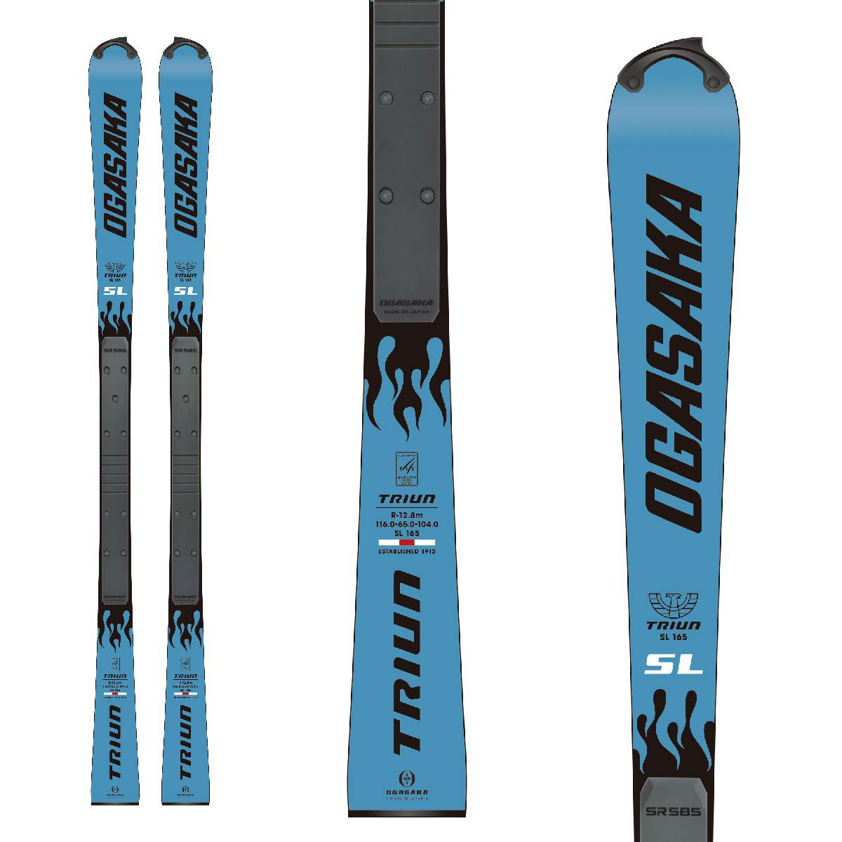 OGASAKA オガサカ スキー板 2024 TRIUN 〔トライアン〕SL + SR585【板