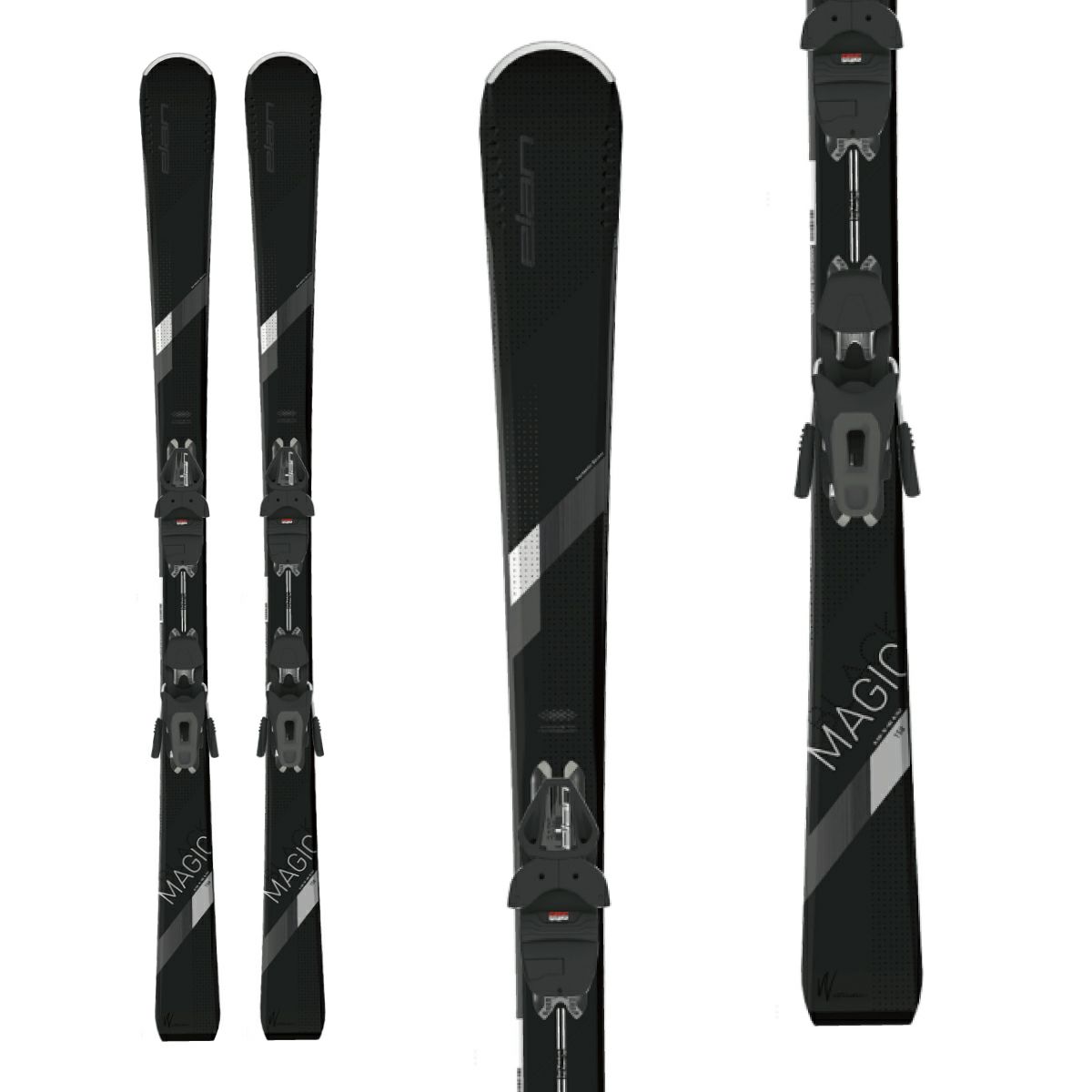 ELAN エラン スキー板 メンズ レディース ＜2024＞ BLACK MAGIC LS +