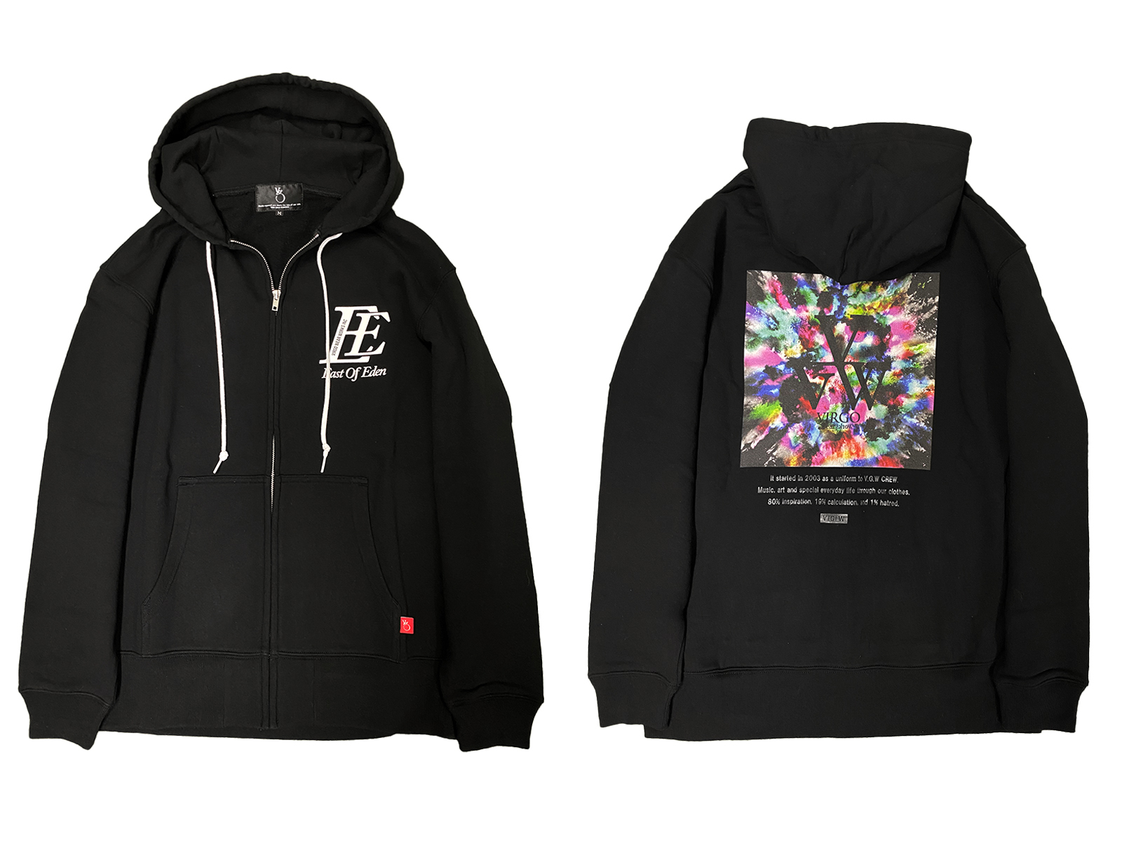 East Of Eden×VIRGOwearworks×GEKIROCK CLOTHING限定コラボ・アイテム