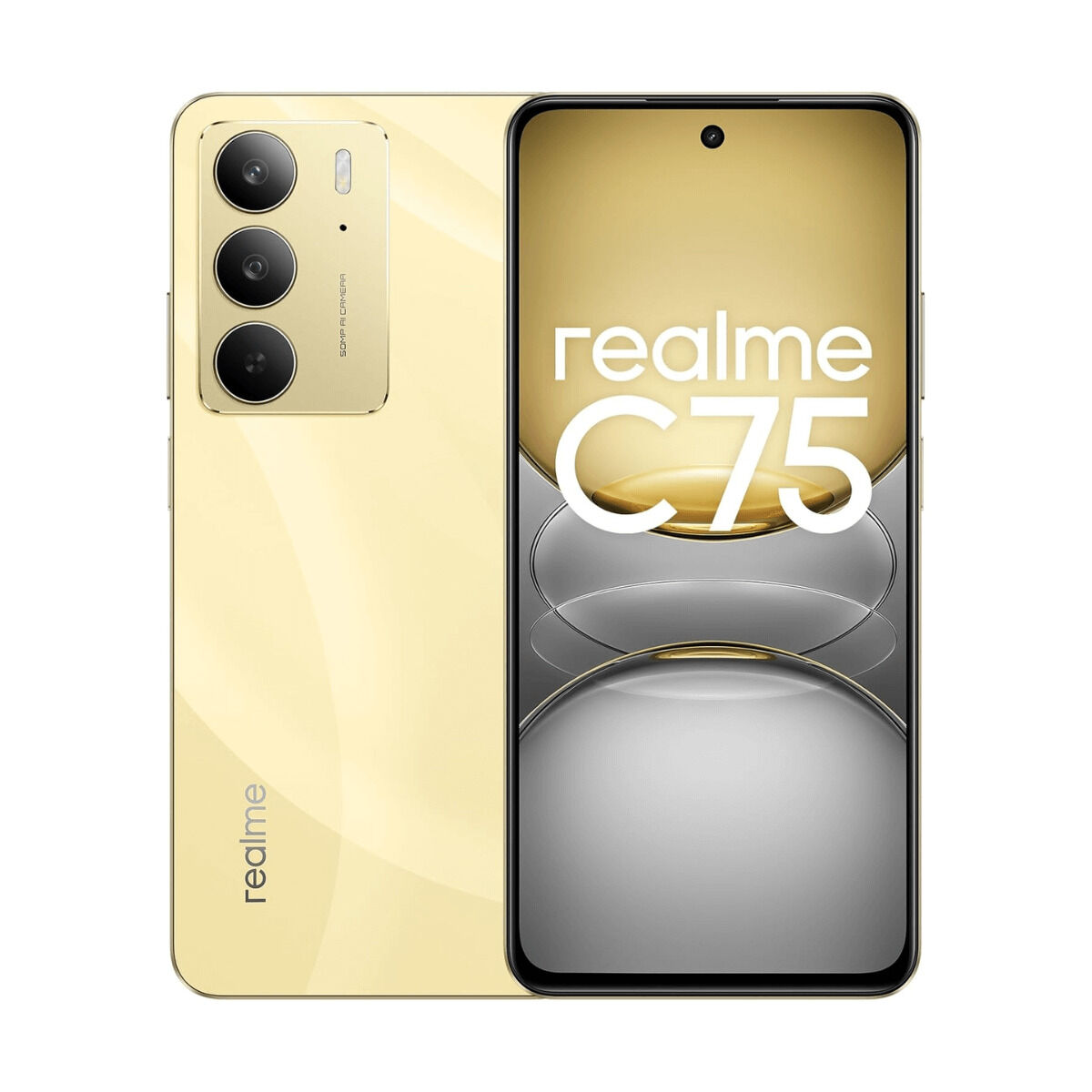 Smartphone Realme NOTE 70T 6,74' Unisoc 4 GB RAM 256 GB Golden