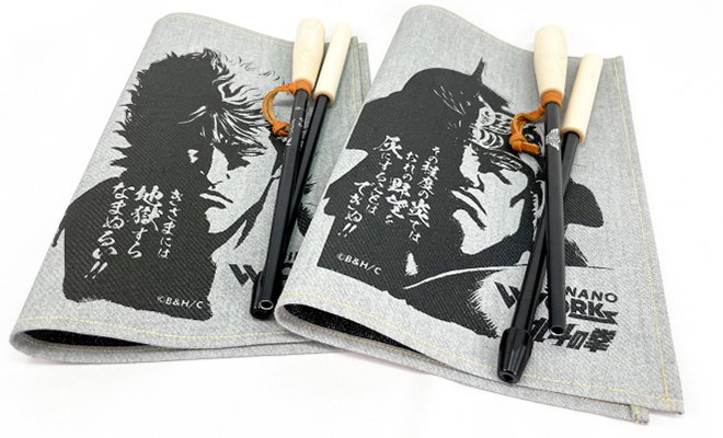 SINANO WORKS × 北斗の拳40thモデル 焚火セット・ハンガーラック