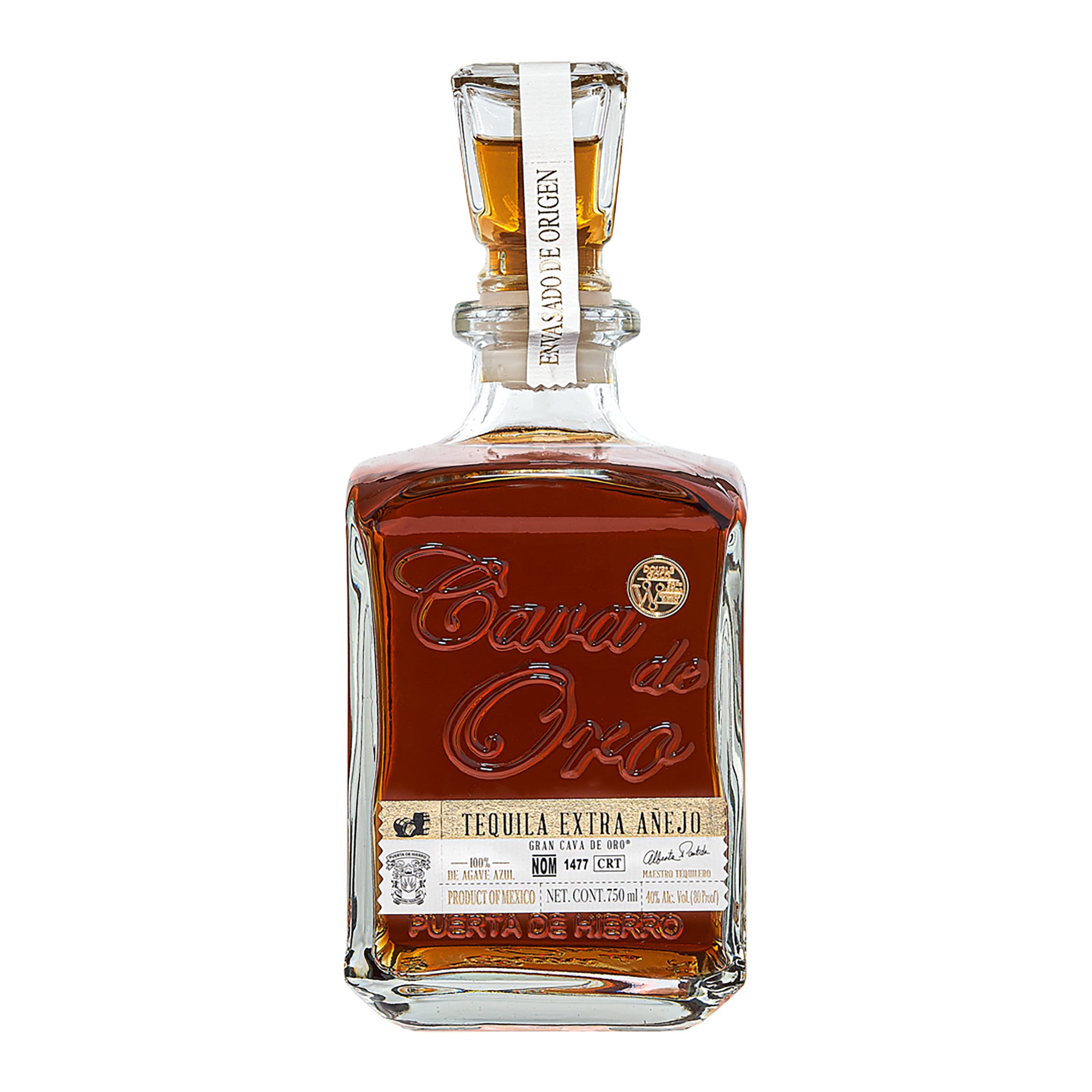 Cava de Oro Extra Añejo Tequila – 5 Yr Aged Sipper + Free Shipping
