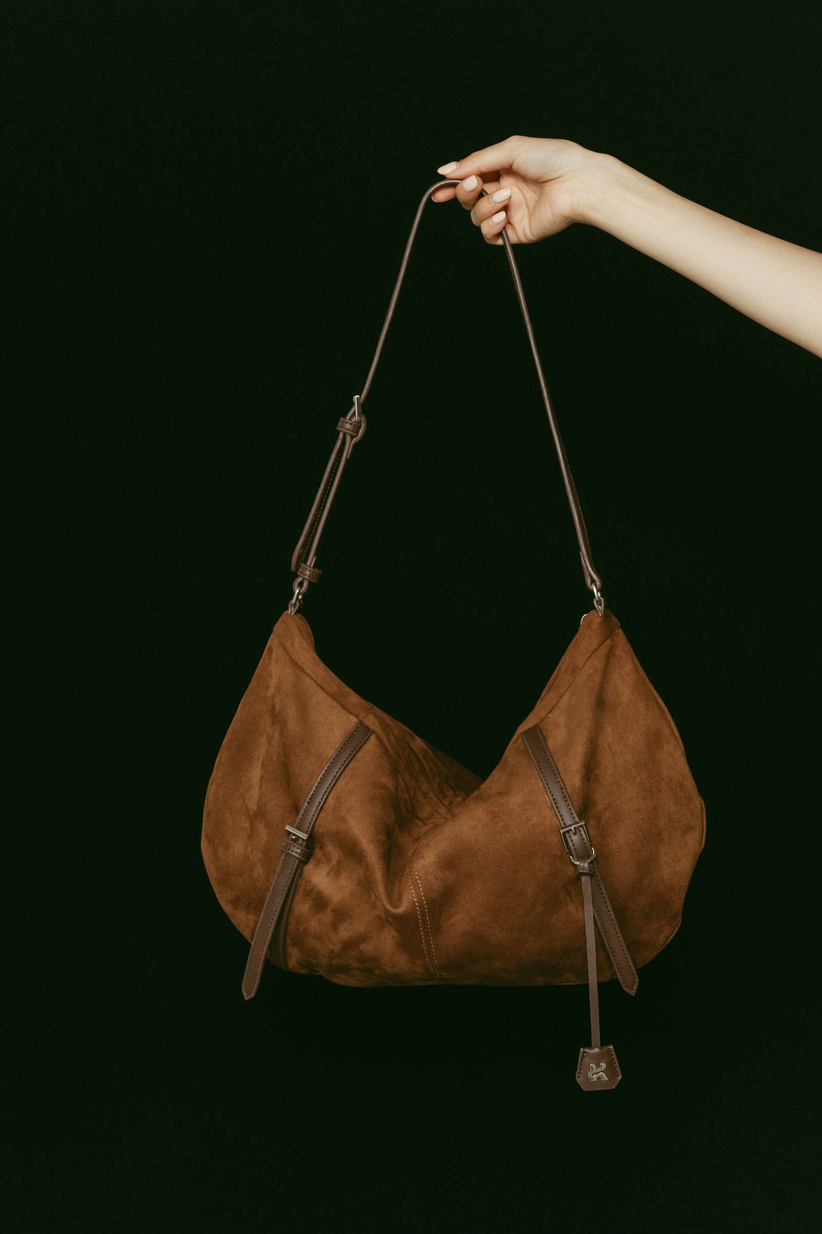 Knuth Marf - 【12月下旬入荷予定】suede moon bag / スエード ムーン