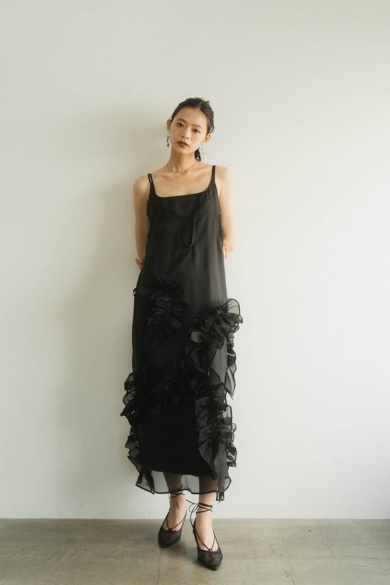 Knuth Marf - layered tulle one piece / レイヤード チュール