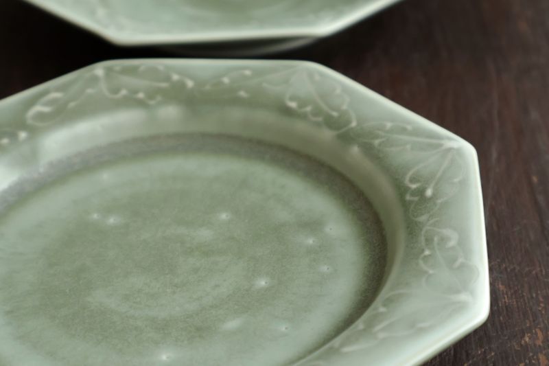 オクトゴナルプレートS OL / 加藤かずみ - うつわと暮らしの道具 sizuku