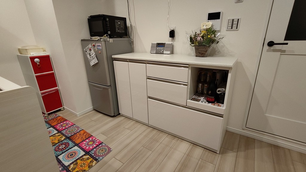 ニトリ キッチンボード キッチンカウンター アルミナ2 100CT シルバー キッチンカウンター アルミナ2 100CT SI シルバー <N>(幅100/ｶｳﾝﾀｰ 5Y