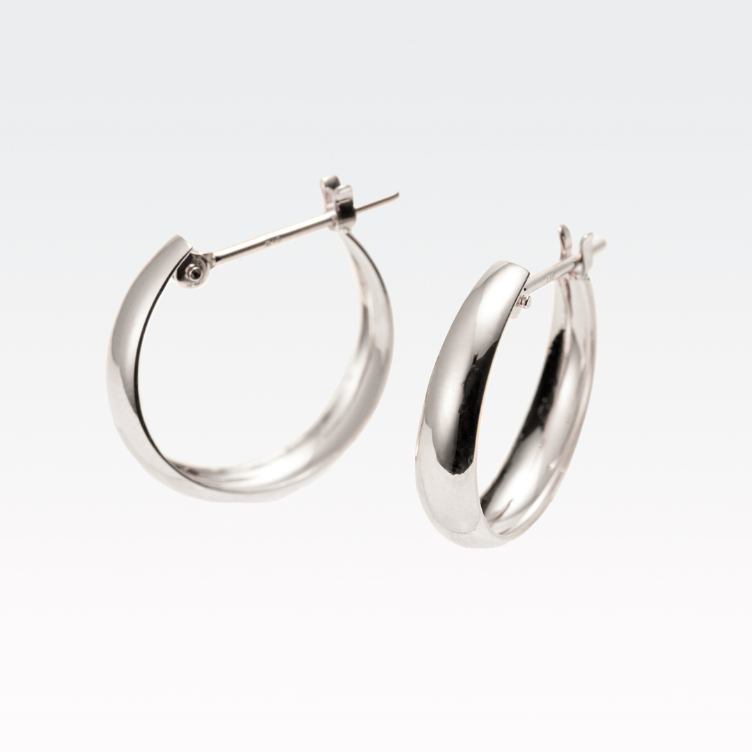 スナップピアス K10ホワイトゴールド アクセサリーPePe オンラインストア