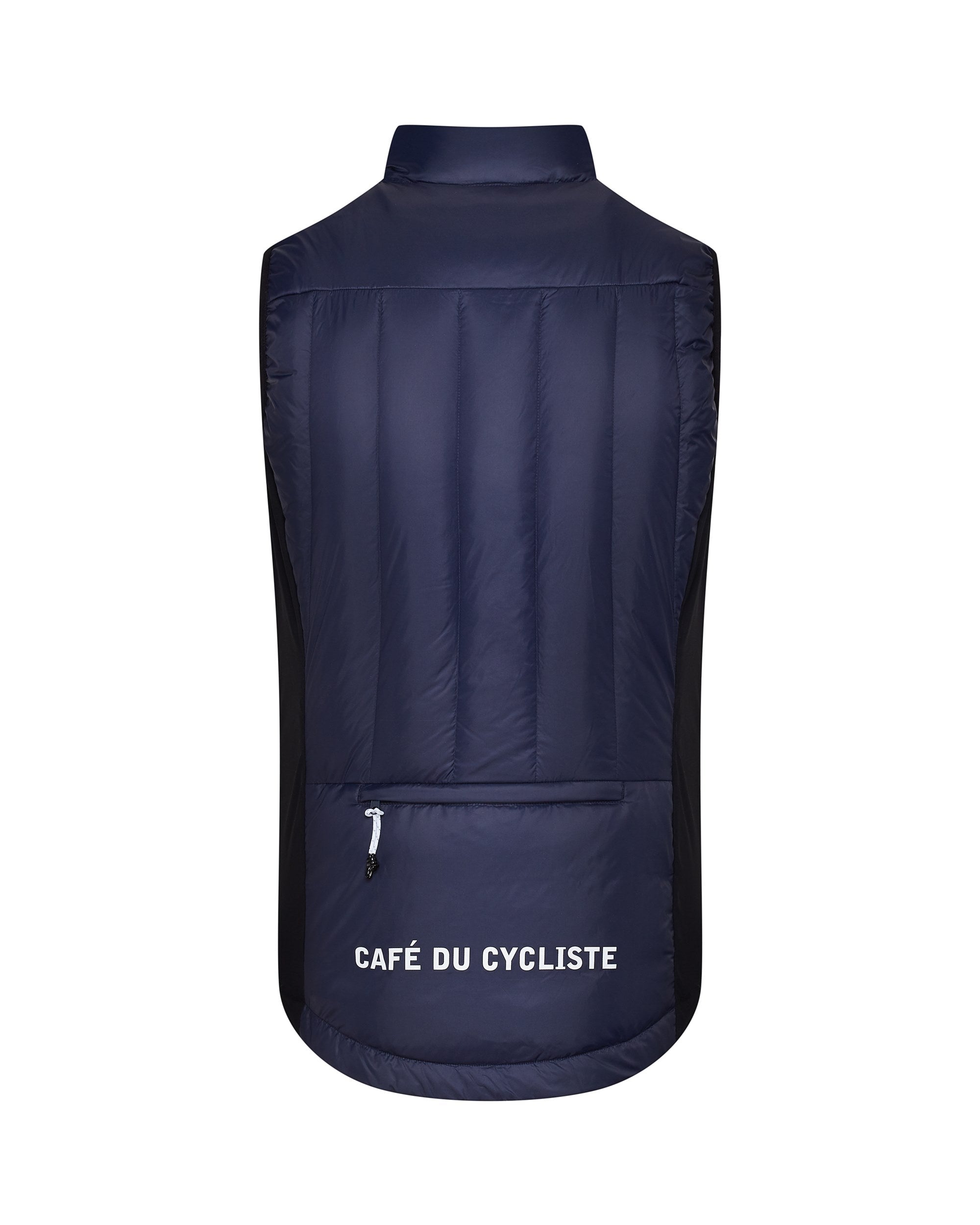 Café Du Cycliste Alexia Insulated Packable Cycling Vest in Navy