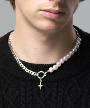 CIVARIZE【シヴァーライズ】 多重クロスオリジナルチェーンネックレス