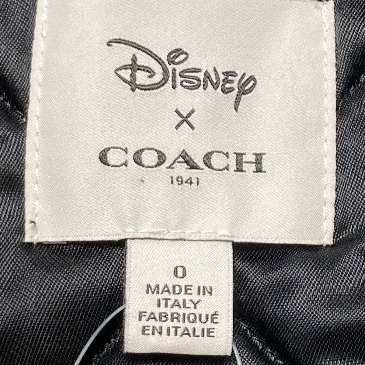 COACH×Disney スタッズダブルライダースジャケット000 2015 000 2015