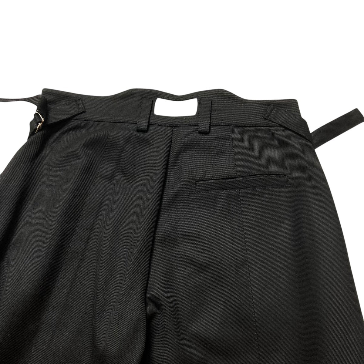 NULLUS(ヌル) 24AW WOOL BLEND TAILORED TROUSERS NUAW24TRO002