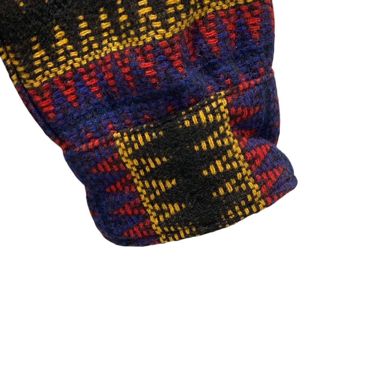 TENDERLOIN(テンダーロイン) ネイティブ柄CPOジャケット ブラック