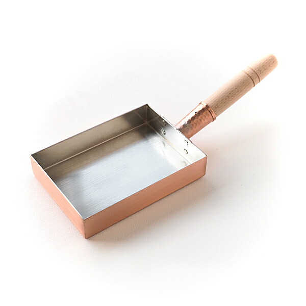 楽天市場】純銅玉子焼 関西型 たまご焼き器 12cm 工房アイザワ 卵 玉子