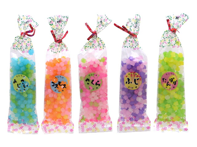 駄菓子】100円 花ひろば こんぺいとう（20袋入） ｛金平糖 コンペ