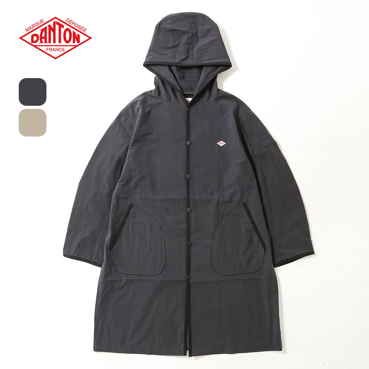 楽天市場】【正規取扱店】 ダントン フーデッドコート DANTON HOODED