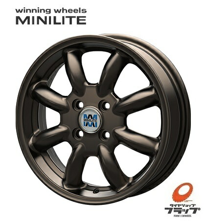 楽天市場】送料無料 4本セット ホイールのみ MINILITE ミニライト サン