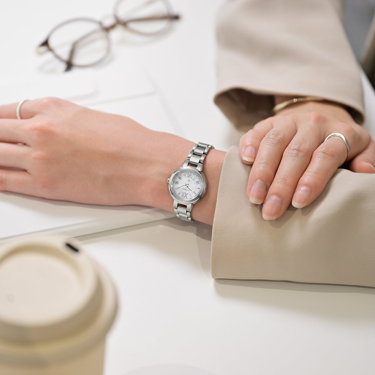 シチズン クロスシー ベーシックコレクション ES9430-54A レディース