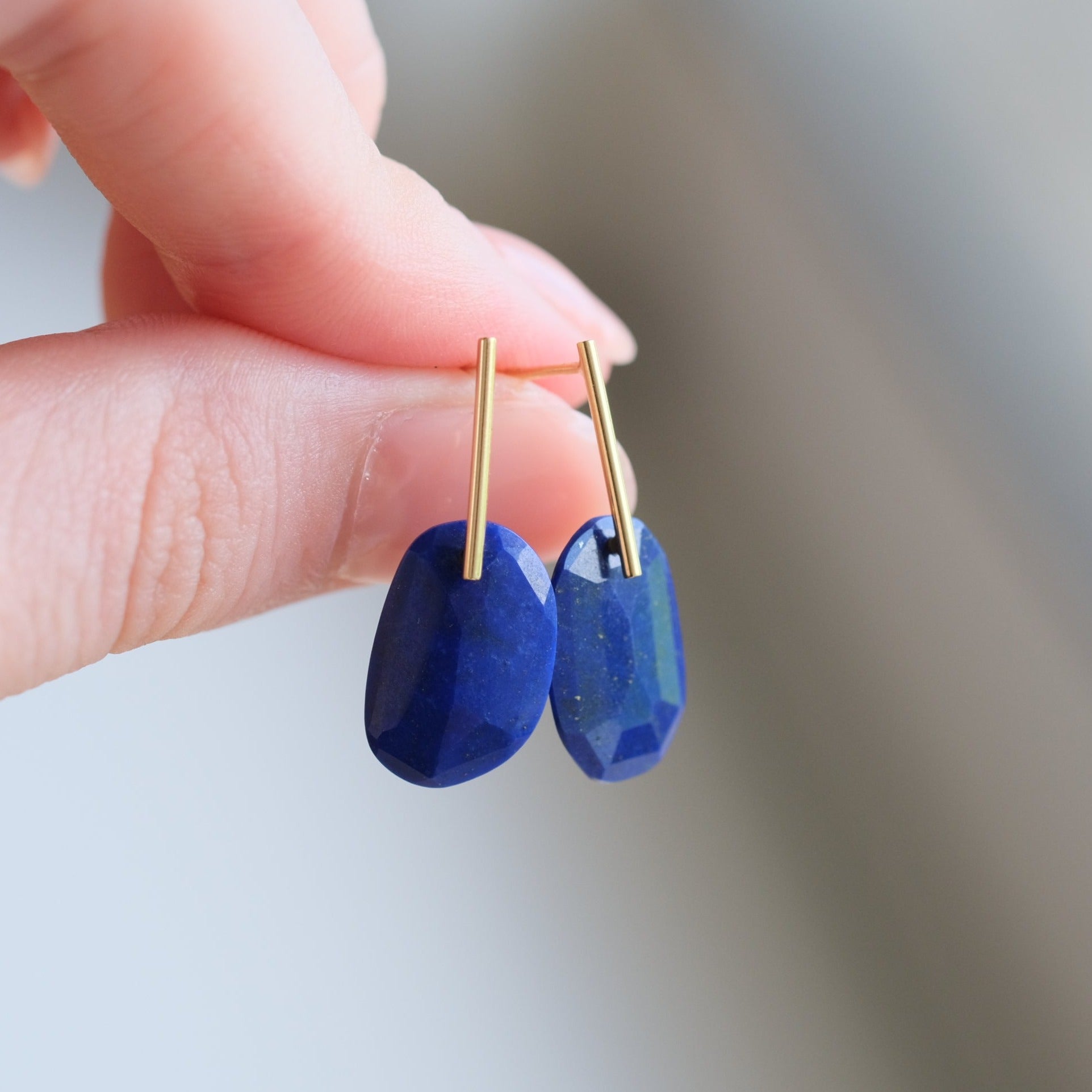 su - CANDY ラピスラズリ ピアス