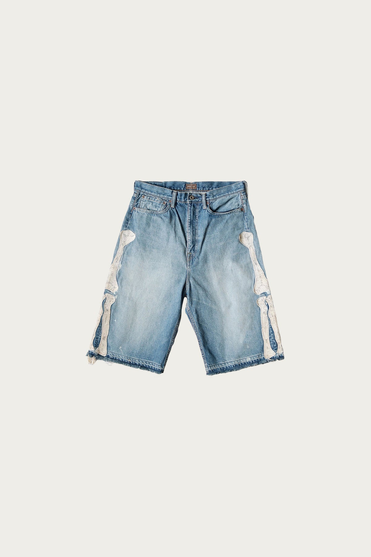 Kapital 14oz Denim 5P Shorts (BONE) | Pro | Canoe Club