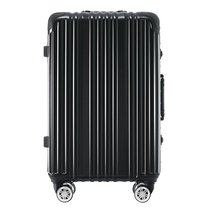 スーツケース Mサイズ 69.5L キャリーケース ストッパー付き USBポート