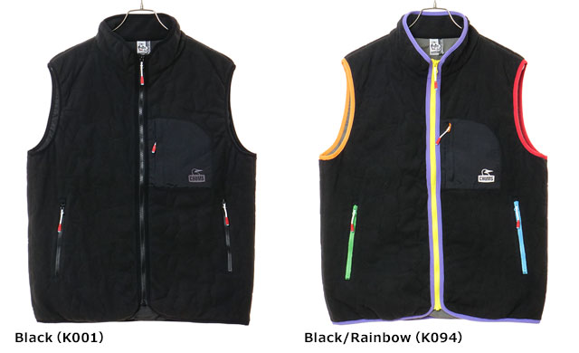 CHUMS（チャムス） ブービーステッチフリースベスト CH04-1472 FW25 M