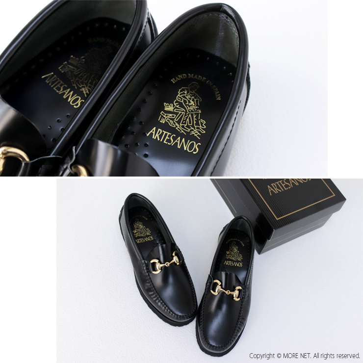 ARTESANOS（アルテサノス） カウレザー ビットローファー RA-600G-OX