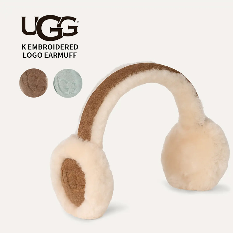 アグ キッズ イヤーマフ 耳あて UGG エンブロイダリー ロゴ K