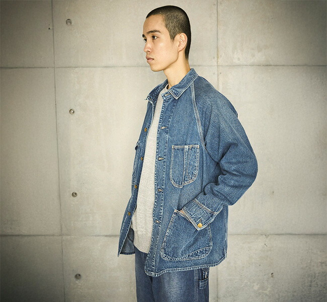 orslow オアスロウ 50's DENIM COVER ALL USED デニムカバーオール