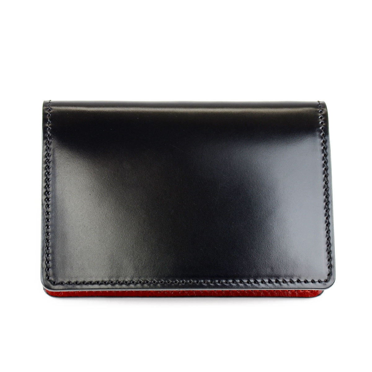 名刺入れ 名刺ケース カード入れ コードバン 新喜皮革 レーデルオガワ