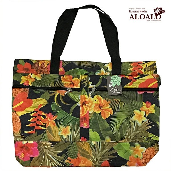 レッスンバッグ トートバッグ エコバッグ マルシェバッグ ハワイアン