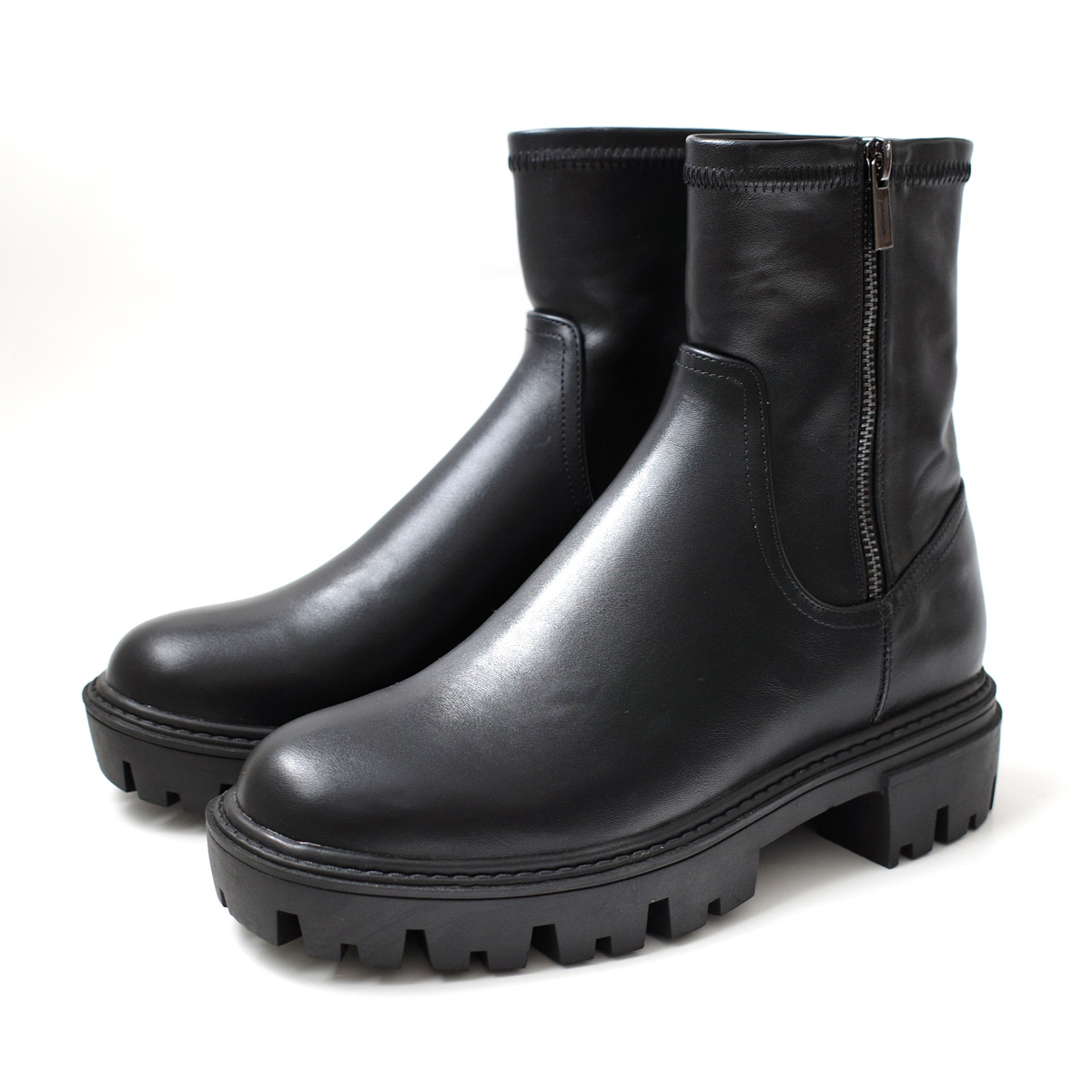 AmiAmi（アミアミ） ブーツ ショートブーツ レディース サイドジップ