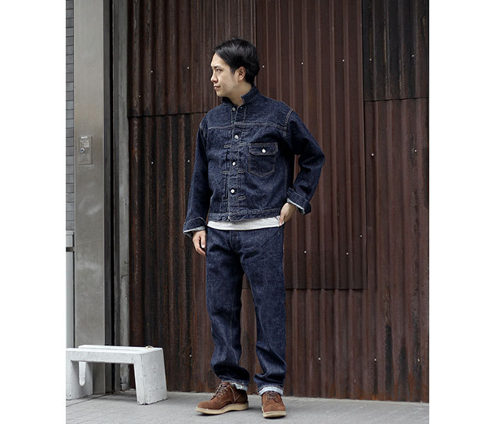 予約商品(お届け予定 3月頃以降) orSlow オアスロウ ジージャン デニム