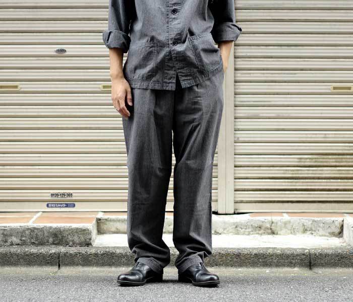 ワーカーズ WORKERS ブラックシャンブレー FWP トラウザーズ Trousers