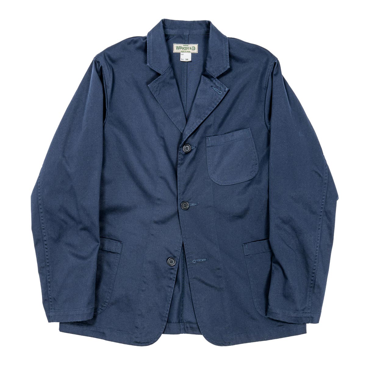 ワーカーズ WORKERS 10オンス ネイビー チノクロス ラウンジ