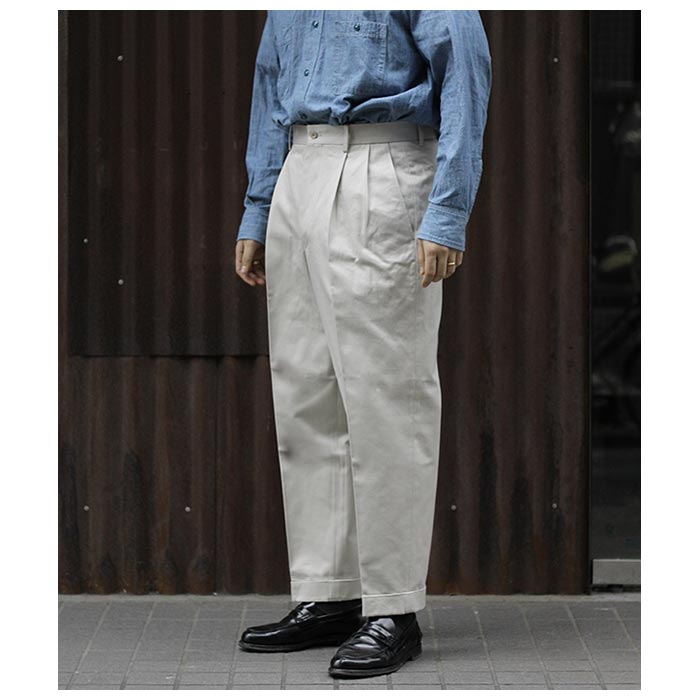 Scye（サイ） SCYE BASICS サイベーシックス San Joaquin Cotton Chino