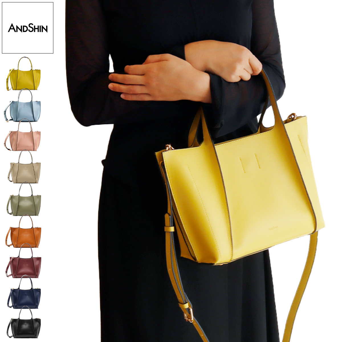 ハンドバッグ ショルダーバッグ 2WAY レディース 斜め掛け 軽い 軽量