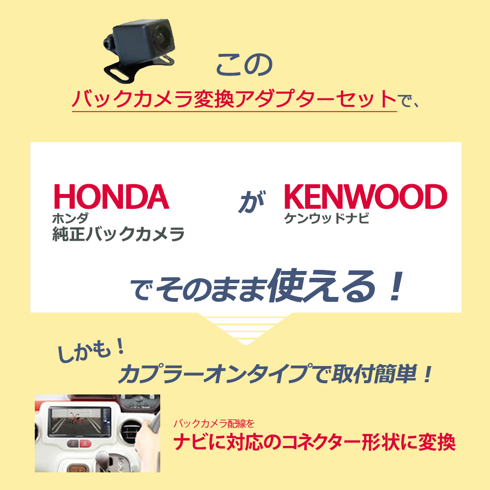 ホンダ（HONDA） 純正 バックカメラ ケンウッド 2021年モデル MDV