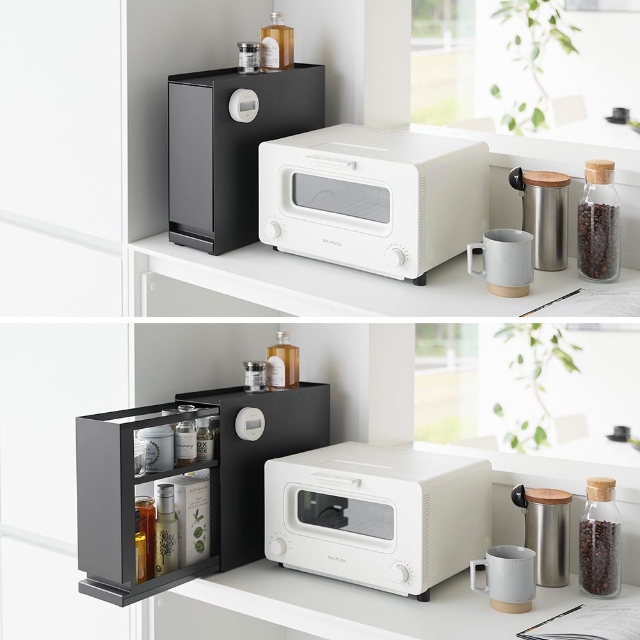 tower 山崎実業 隠せる引き出し収納 タワー 4903208014281