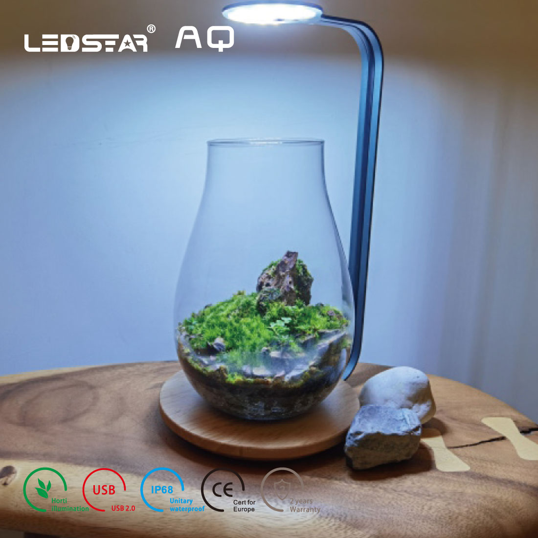 LEDSTAR 水槽 ライト モデルDOT RGBW コンパクトライト LEDライト