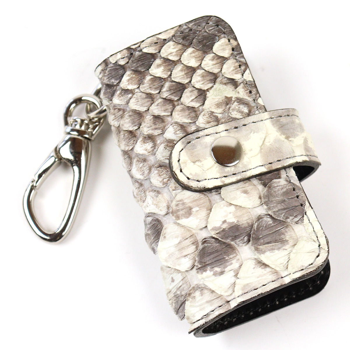 5連キーケース ZOO ズー 蛇革 ダイヤモンドパイソンメンズ 鍵 ZKC-054