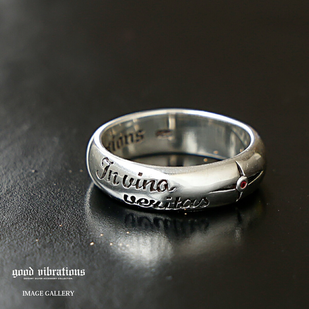 リング メンズ シルバー925 ルビー 天然石 指輪 スターリングシルバー