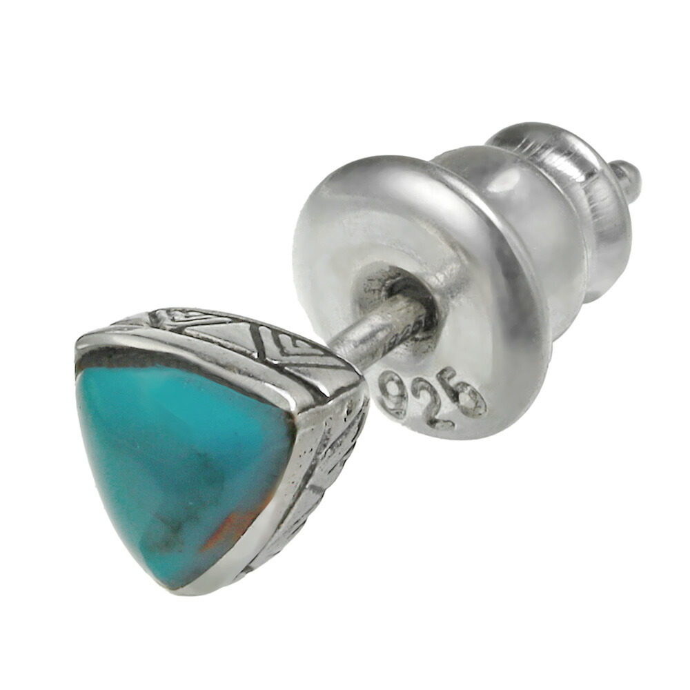 Binich（ビニッチ） ピアス メンズ レディース シルバー925 ターコイズ