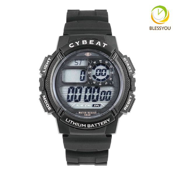 SUN FLAME 腕時計 デジタル 5気圧防水 サイビート サンフレイム