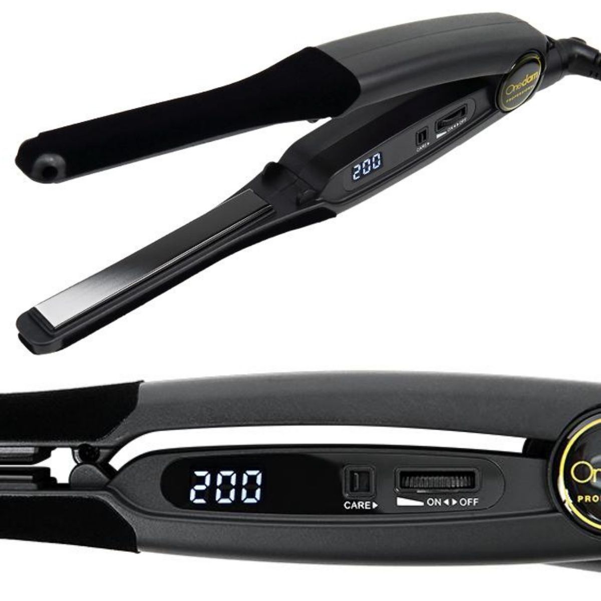 Onedam ワンダム スリムアイロン 11mm AHI-112 ブラック 黒 ヘア