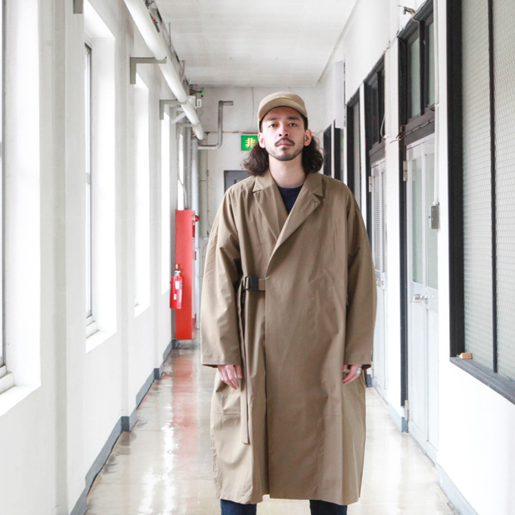 F/CE.（エフシーイー） ダブルブレステッドコート WATERPROOF WRAP