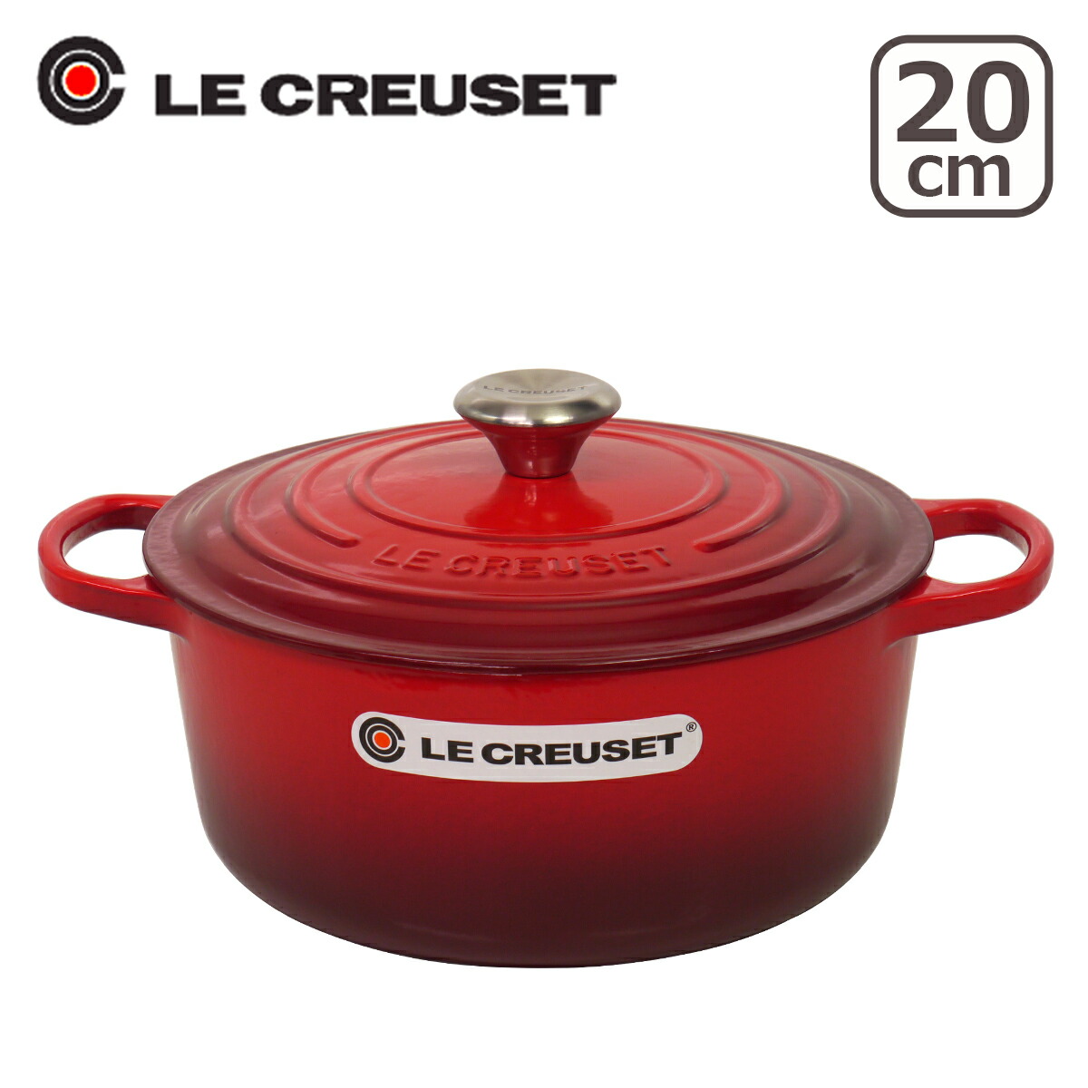 ココット・ロンド 【並行輸入品】ル・クルーゼ ルクルーゼ 両手鍋